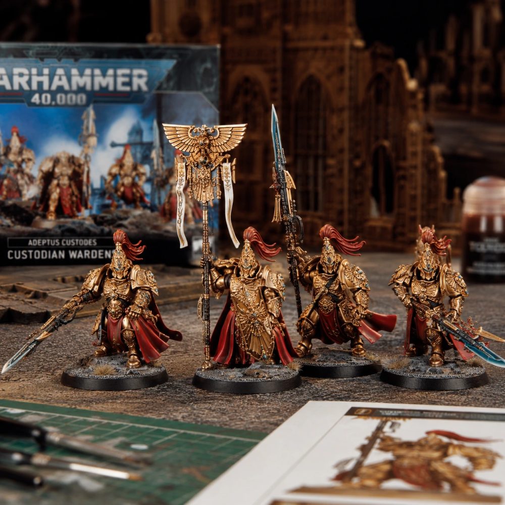 Adeptus Custodes: Custodian Wardens | Warhammer 40K